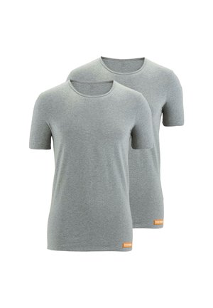 2ER PACK  - Unterhemd/-shirt - grau melange