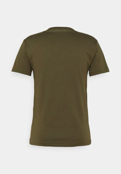 Polo Ralph Lauren CUSTOM SLIM FIT JERSEY CREWNECK T-SHIRT - Základné tričko - defender green