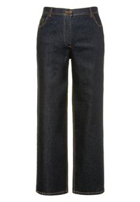 Unselected, dark-blue denim