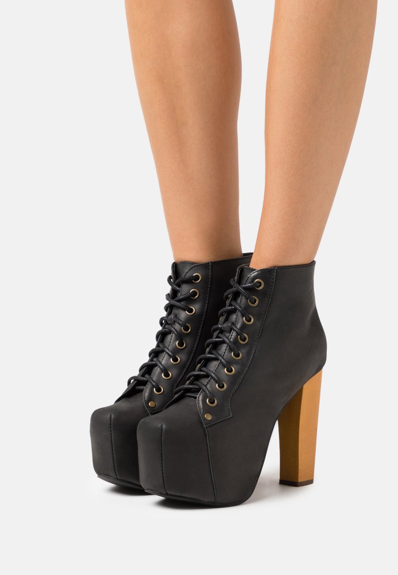 Jeffrey Campbell LITA Laceup ankle boots black Zalando.co.uk