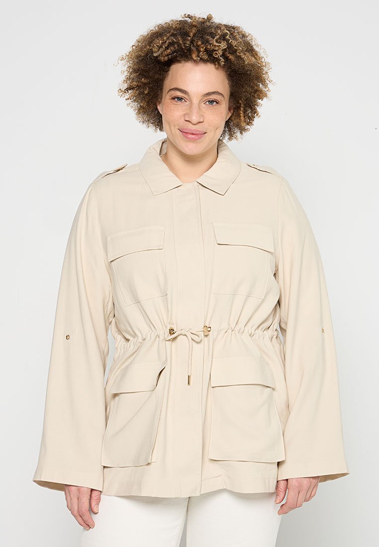 Vero Moda Lichte jas beige Vero Moda Lichte jas beige