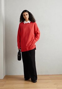 Marc O'Polo ROUND NECK - Sudadera - poppy red