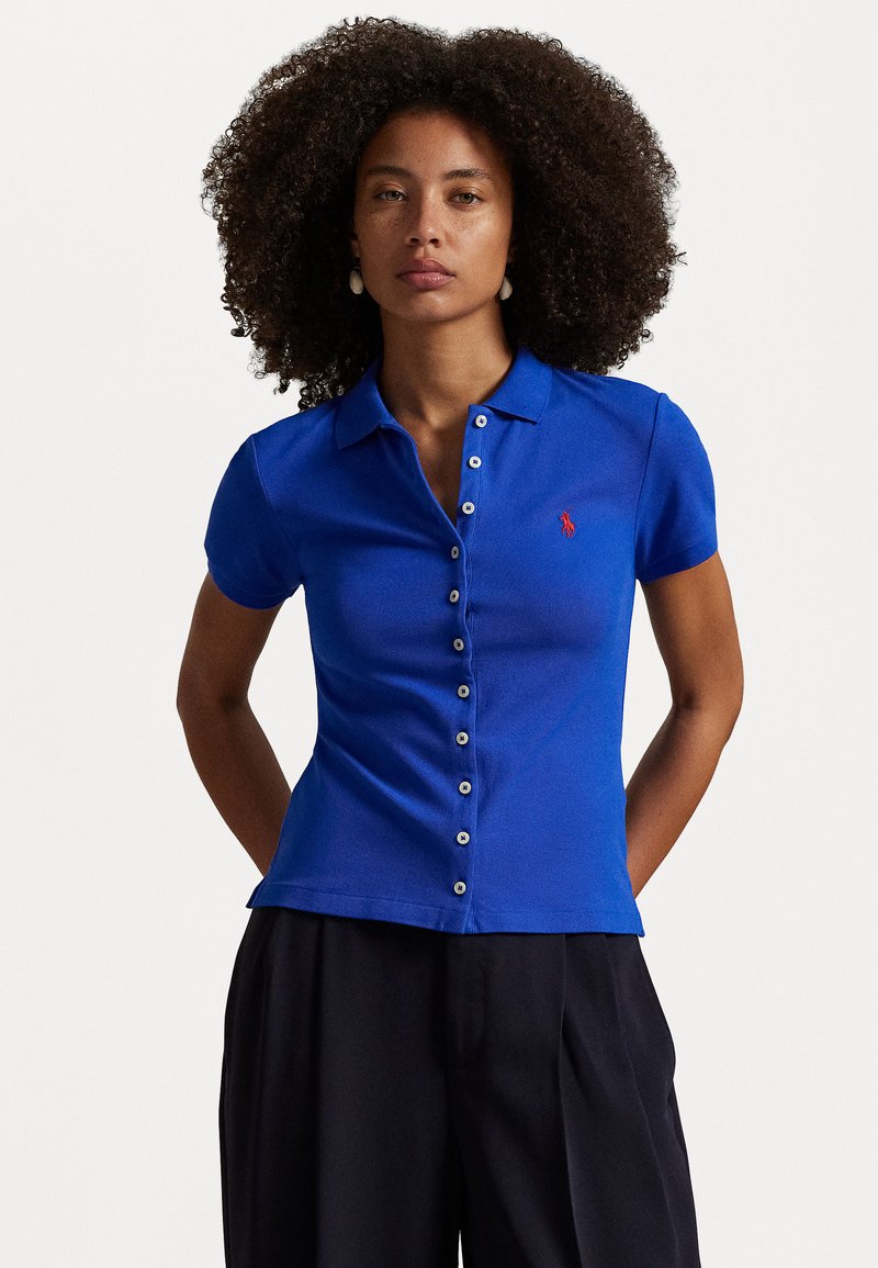 Polo Ralph Lauren - BUTTONED PLACKET POLO SHIRT - Skjorte - blue saturn, Forstørre