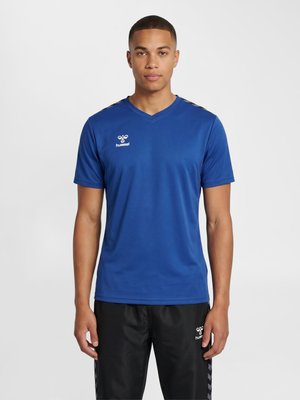 Hummel, AUTHENTIC CO - T-shirt con stampa - true blue