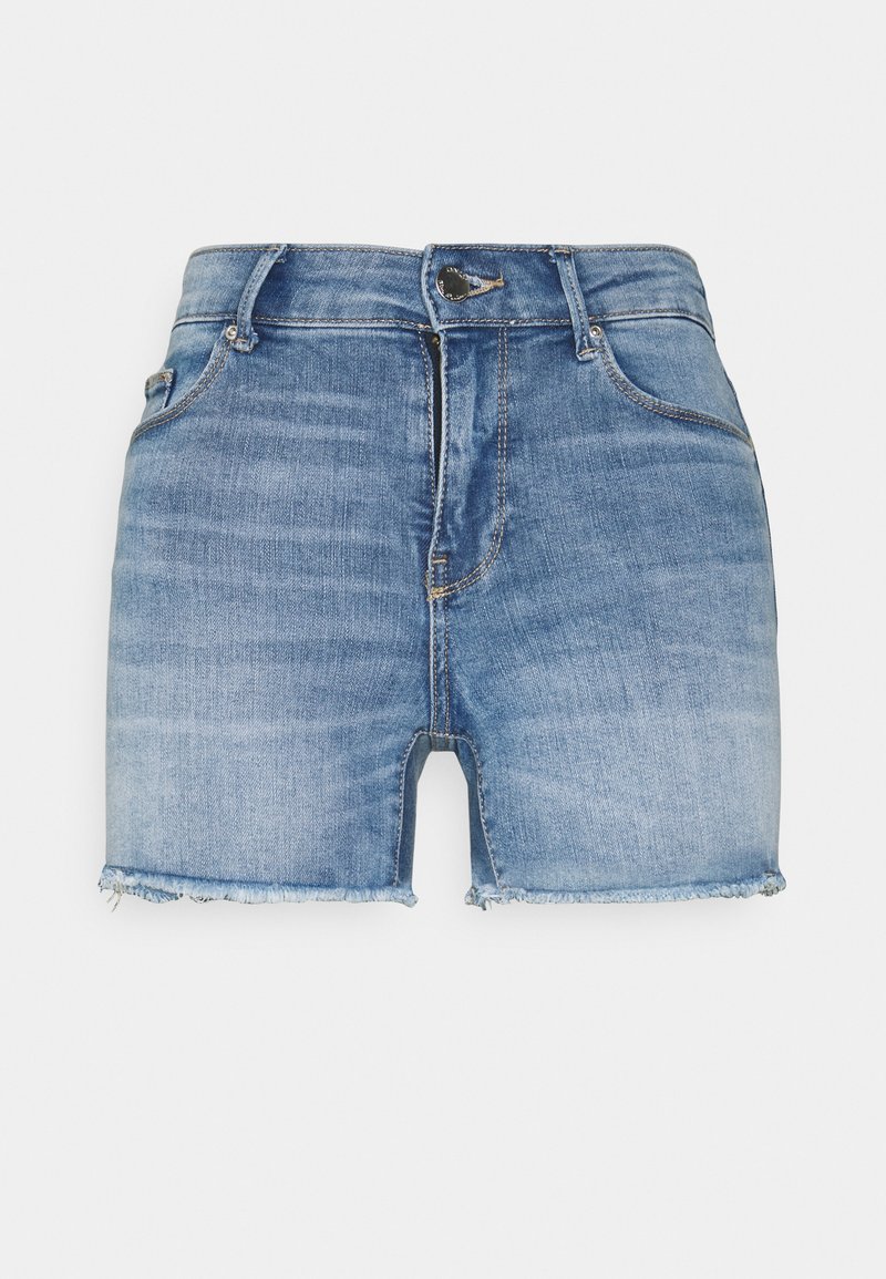 Only Jeansshort blauw denim/bluedenim