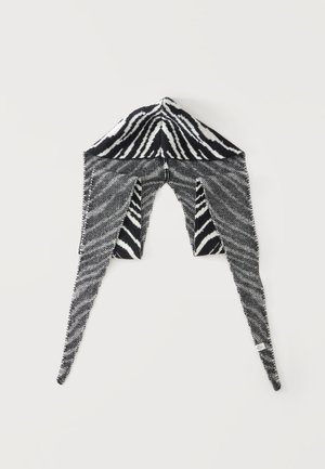 Mads Nørgaard, FRIKA HOODED UNISEX - Балаклава - black/white