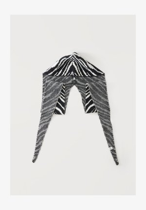 Mads Nørgaard, FRIKA HOODED UNISEX - Балаклава - black/white