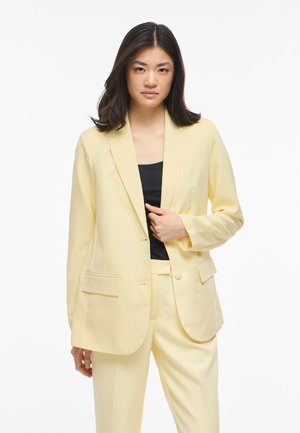 VILA VIBLUME - Blézer - pastel yellow
