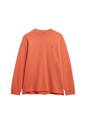 Superdry STUDIOS CREW - Sweatshirt - fiery coral