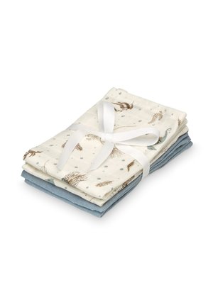 4 PACK WASH CLOTH UNISEX - Autres accessoires - offwhite/light blue