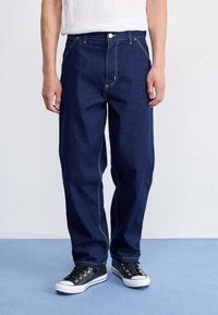 Carhartt WIP - SINGLE KNEE PANT - Jeans Relaxed Fit - blue rinsed Miniaturebillede 1