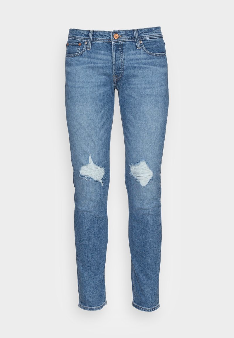 jack & jones Slim fit jeans donkerblauw