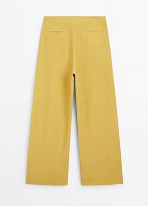Massimo Dutti, Pantaloni - mustard yellow