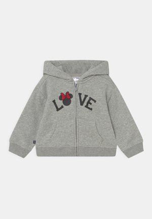 DISNEY MINNIE MOUSE FULL ZIP - Sweater met rits - mottled grey