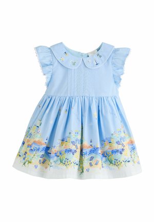 Next REGULAR FIT - SMOCK - Dnevna haljina - blue and yellow scene printed