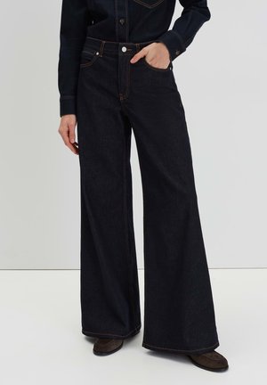 Straight leg jeans - dark rinsed blue