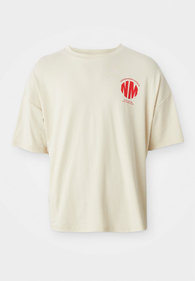 Noisy May T-shirt print crème