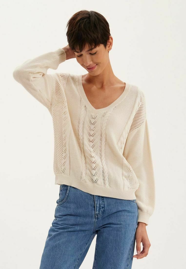 INES DE LA FRESSANGE NATANYA  - Pullover - ecru
