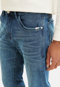 TOM TAILOR TTJOSH Slim - Blugi slim fit - used mid stone blue denim
