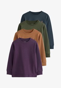 Vybráno, khaki tan purple navy