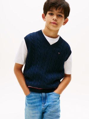 Tommy Hilfiger GLOBAL VEST - Vesta - dark night navy