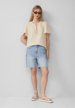 Bluse - helles sand