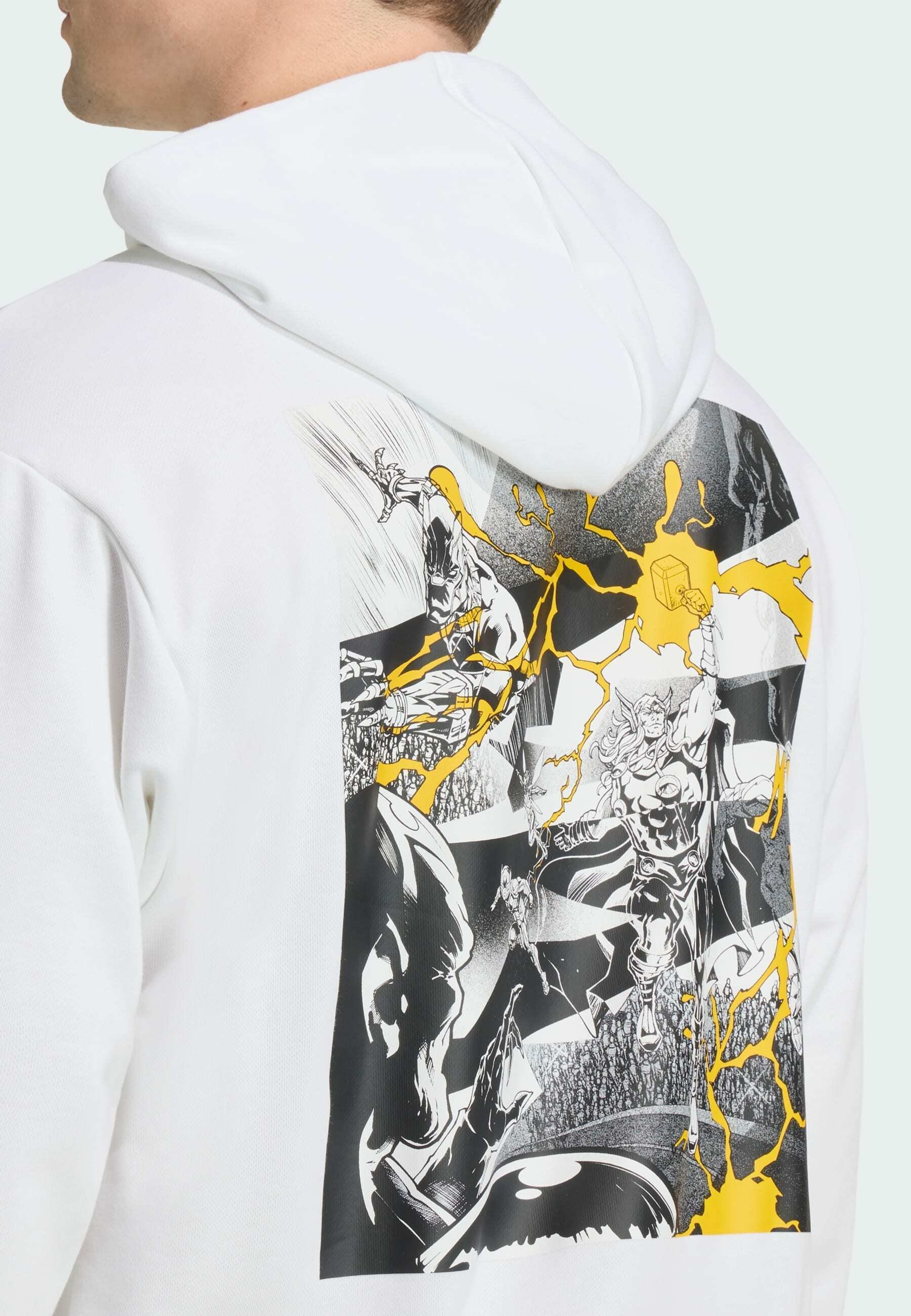 adidas Performance REAL MADRID AVENGERS - Hoodie - white - Zalando