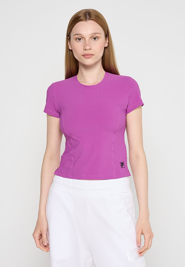 Fila T-shirt basic paars Fila T-shirt basic paars