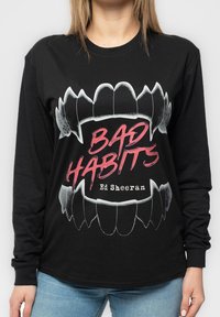 Paradiso Clothing ED SHEERAN BAD HABITS  - Long sleeved top - black