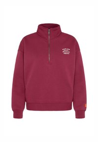 Harlem Soul KAY-LA TROYER - MIT BACK PRINT - Sweatshirt - grape