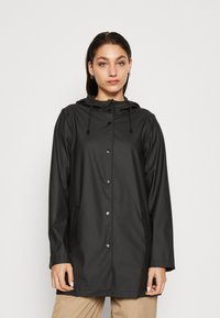 Noisy May - A-LINE RAINCOAT - Parka - black Thumbnail Image 1