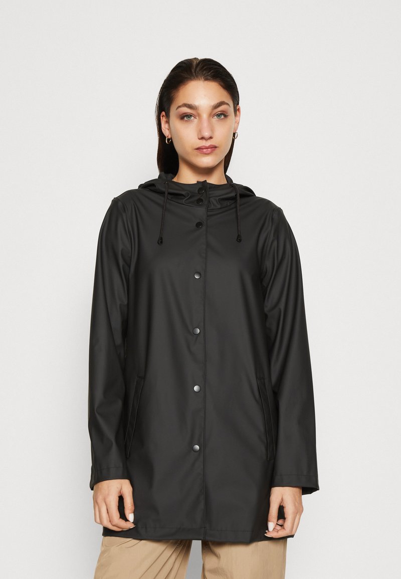 Noisy May - A-LINE RAINCOAT - Parka - black, Enlarge