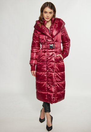 Wintermantel - wine red