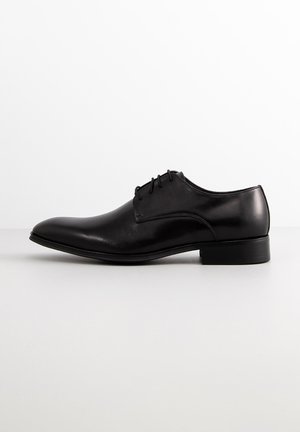 Dune London, SATCHEL LEATHER - Derbies & Richelieus - black