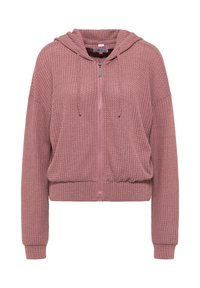 Felpa con zip - mauve