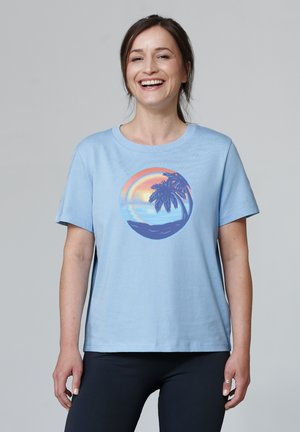 T-shirt print - blue soul
