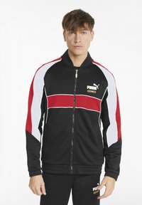 Puma - KING  - Tréning dzseki - puma black/red Miniatűr kép 1