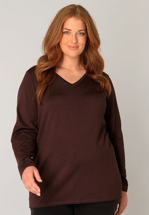 ANINE - Strickpullover - brown