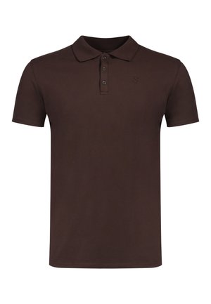 SIKSILK, Poloshirt - dark brown