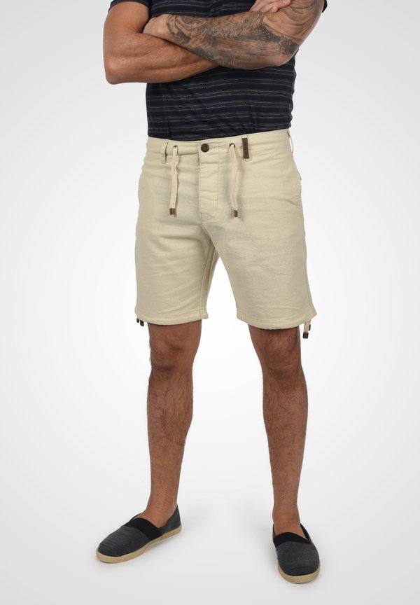 IDMOSES LINEN MIX - Shorts - fog