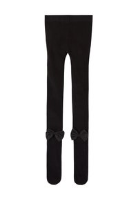 Unausgewählt, blau ribbed black with bow