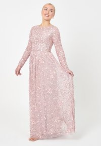 Maryisa Maxi-jurk - frosted pink