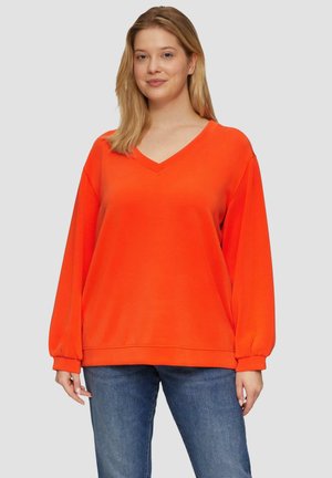 Sweatshirt - orange