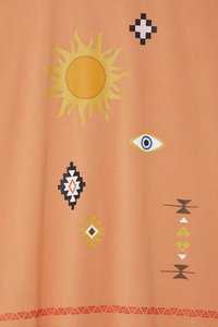 Never Fully Dressed SUNSHINE TEE - T-shirt estampada - peach