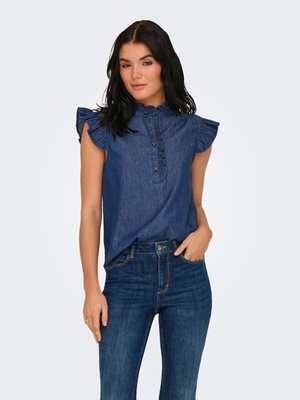 JDY Blouse - medium blue denim