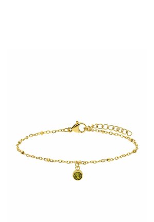 BIRTHSTONE - Armband - gold/light green - august