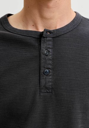 Jack & Jones, Langærmet T-shirt - dark navy