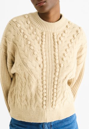 CHUNKY  - Strickpullover - beige