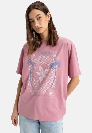 Roxy DREAMERS  - T-shirt imprimé - pink