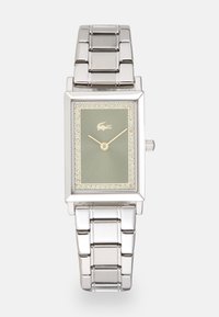CATHERINE - Klocka - silver-coloured/green